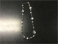 Silver Beaded Necklace