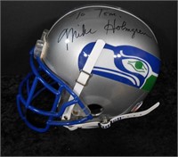 Seahawks Full Size Signed Helmet Mike Holmgren