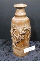 Lava Pottery Vase Signed 11" Tall