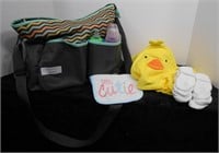 Movie Prop Diaper Bag & Assorted Baby Items New