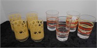 Movie Prop Lot of 8 Assorted Vintage Tumblers
