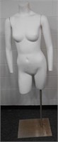 Half Body Female Mannequin with Stand