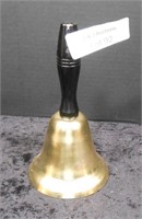 Brass bell with Handle 7½" Tall