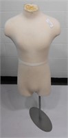 32" Tall Torso Mannequin on Metal Stand