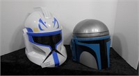 Lot of 2 Star Wars Helmets - Talking Stormtrooper