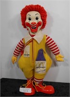 1978's Ronald McDonald Doll 20" Tall