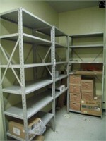 3 section shelving unit