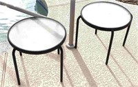 Choice: 20 Inch Round Glass Top Patio Table