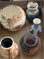 Horse Hair Ceramic Pottery, Pottery