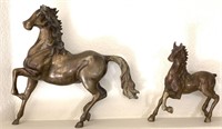 4pc Horse Figurines
