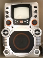 GPX Karaoke party machine, accessories