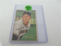 George "Red" Munger, No. 243 in the 1952 Bowman
