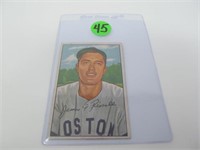 Jim Piersall, No. 189 in the Bowman Series