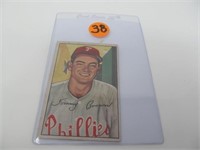 Tommy Brown, No. 236 in the 1952 Bowman Series