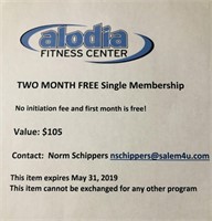 Alodia Fitness Center Membership & Training