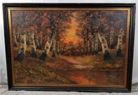 Benedek Forest Sunset Original Painting