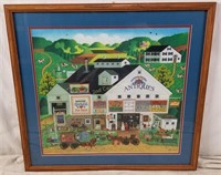 Charles Wysocki Peppercricket Farms Stitched Repro