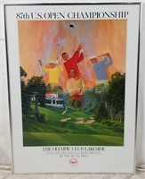 Nick Leaskou 87th US Open Championship Poster Lith