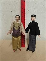 Pair of vintage Asian statues