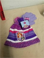 New Disney Sofia the First Hat and glove set