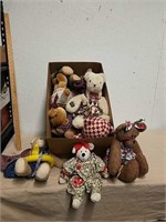 Group of vintage teddy bears