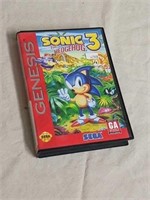Sega Genesis Sonic the Hedgehog 3 game