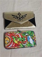 2 Nintendo Zelda wallets