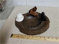 Vintage Large ceramic ashtray