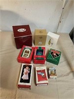 Group of collectible Hallmark and other ornaments