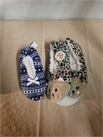 Two pairs of new slippers