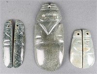 5 Guanacaste-Nicoya pendants. 300 BC to 500 AD.