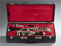 Clarinet with case. 20th century.