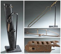 4 African utilitarian objects. 20th century.