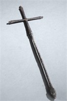 Ethiopian iron hand cross. 17th to 19th century.