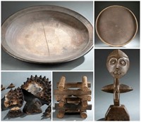 5 West African objects. 20th century.