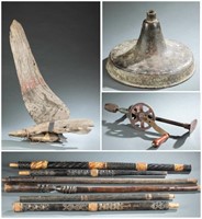 4 African objects. 19th/20th century.