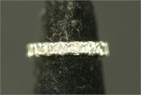 SMALL DIAMOND SURROUND RING. 3/4 Ct. DIAMONDS