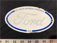 METAL FORD PLATE