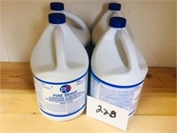 Group Lot of 4 Gallons of Pure Bright Bleach