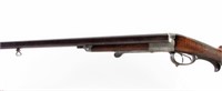 German Antique Double-Barrel Shotgun