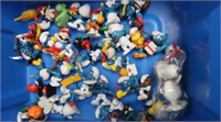 Smurf Figurnes w/Lego Box
