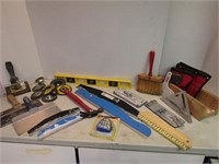 Carpentery & Drywall Tools-Lot