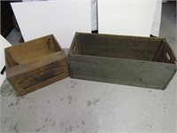 2 Vintage Boxes