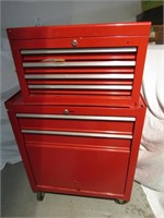 2 Level Slid Drawer Toolbox w/Contents of Drawers