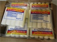 NIB-Approx. 36 Packs of 6" Foam Rollers