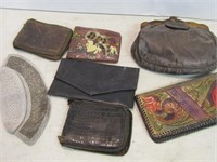 Vintage Lot-Change Purses, Men's Wallets