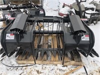New Stout HD 72" Grapple for a Skid Loader