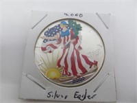 2000 Painted Silver Eagle