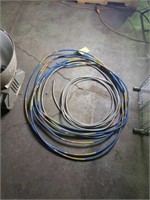 Sections of 12gauge MC Wire. Larger is 4 wire