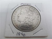 1890 O morgan Silver Dollar
